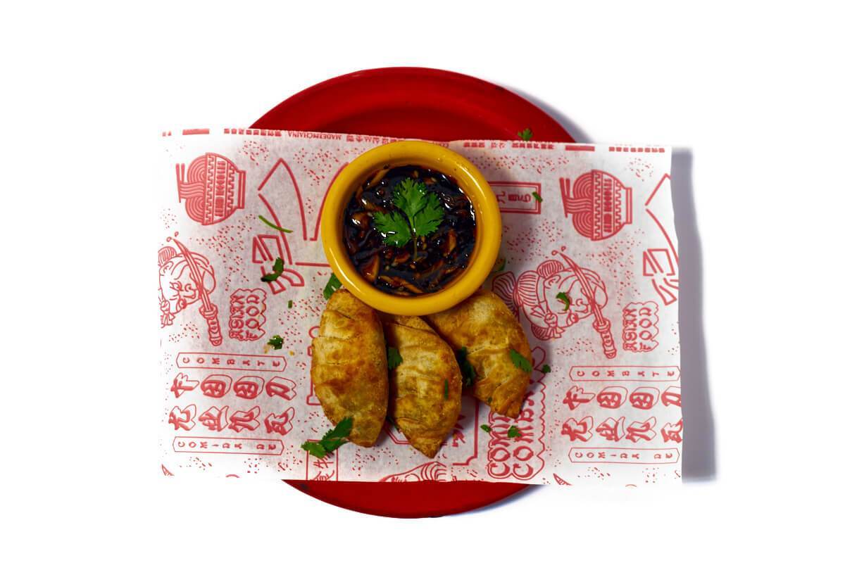 DUMPLINGS X 3 TOFU Y ESPINACA