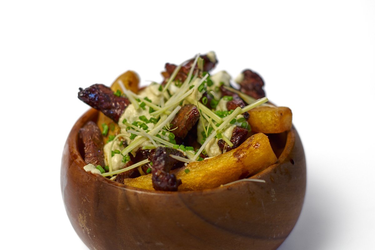 SKILLET DE PAPAS CON SOLOMITO